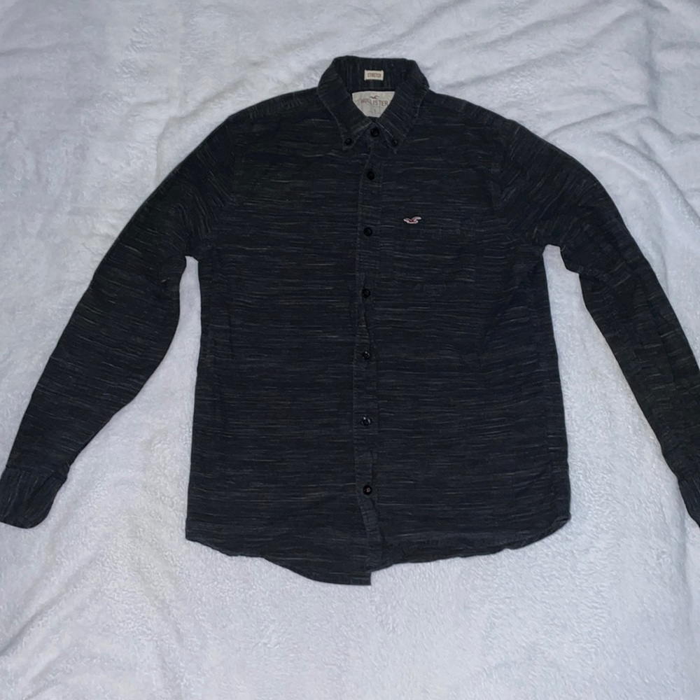 Small Hollister Button Up Dress Shirt
